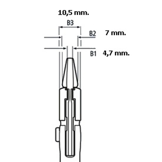 Vendita online Pinza chiave regolabile da 150 mm. - Knipex